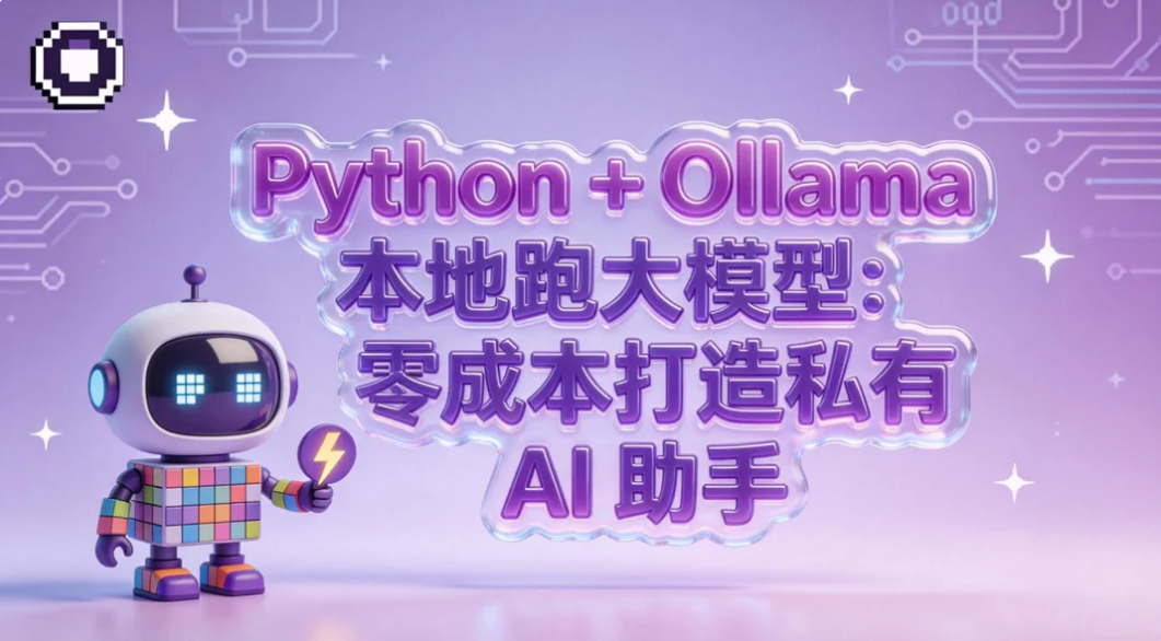 Python + Ollama 本地跑大