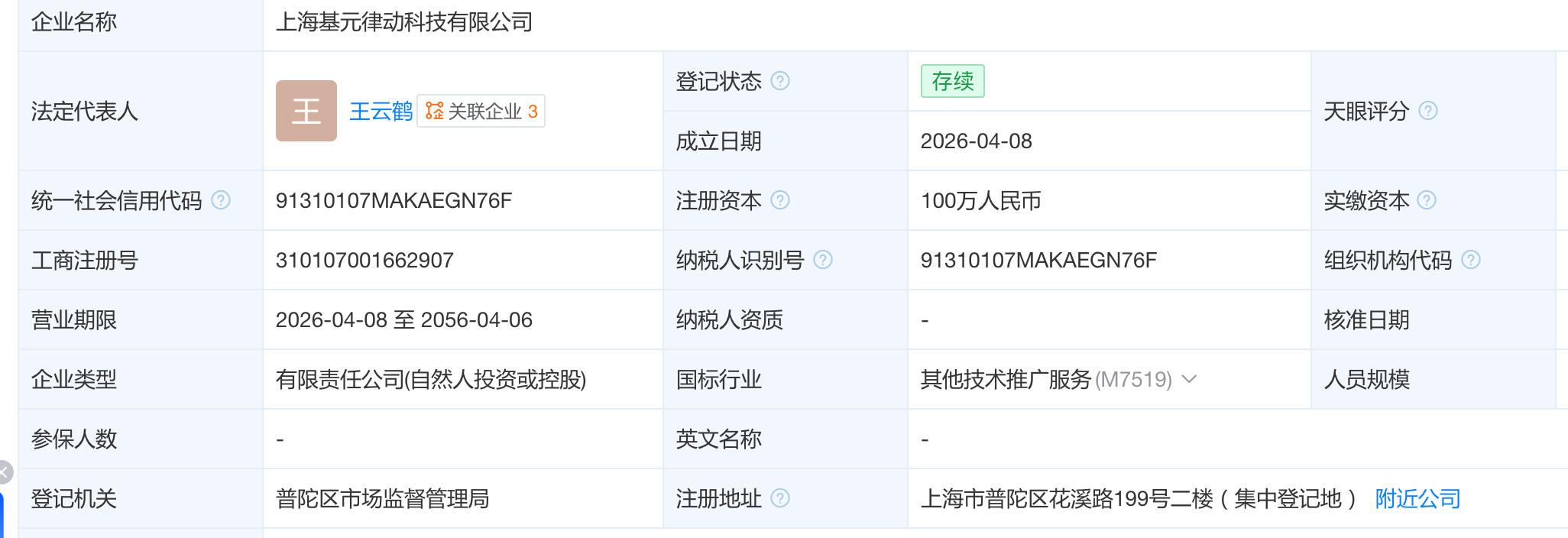 华为90后“盘古少帅”王云鹤开启创业，新公司天使轮估值达1亿